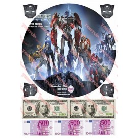 Вафельна картинка Трансформери 007